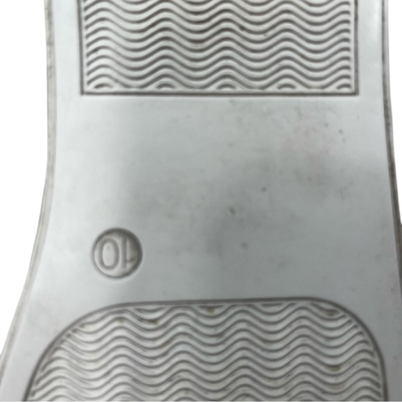 Loft Lace Up Everyday White Leather Like Sneakers. - Picture 7 of 9